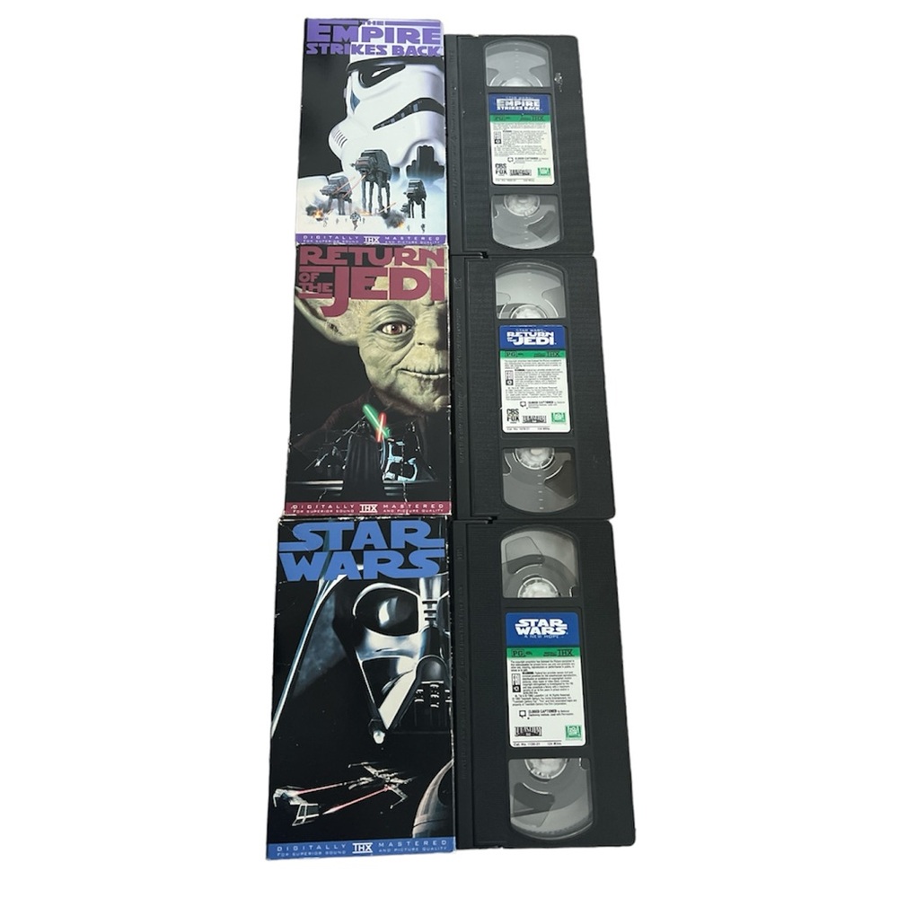 Star Wars VHS Trilogy